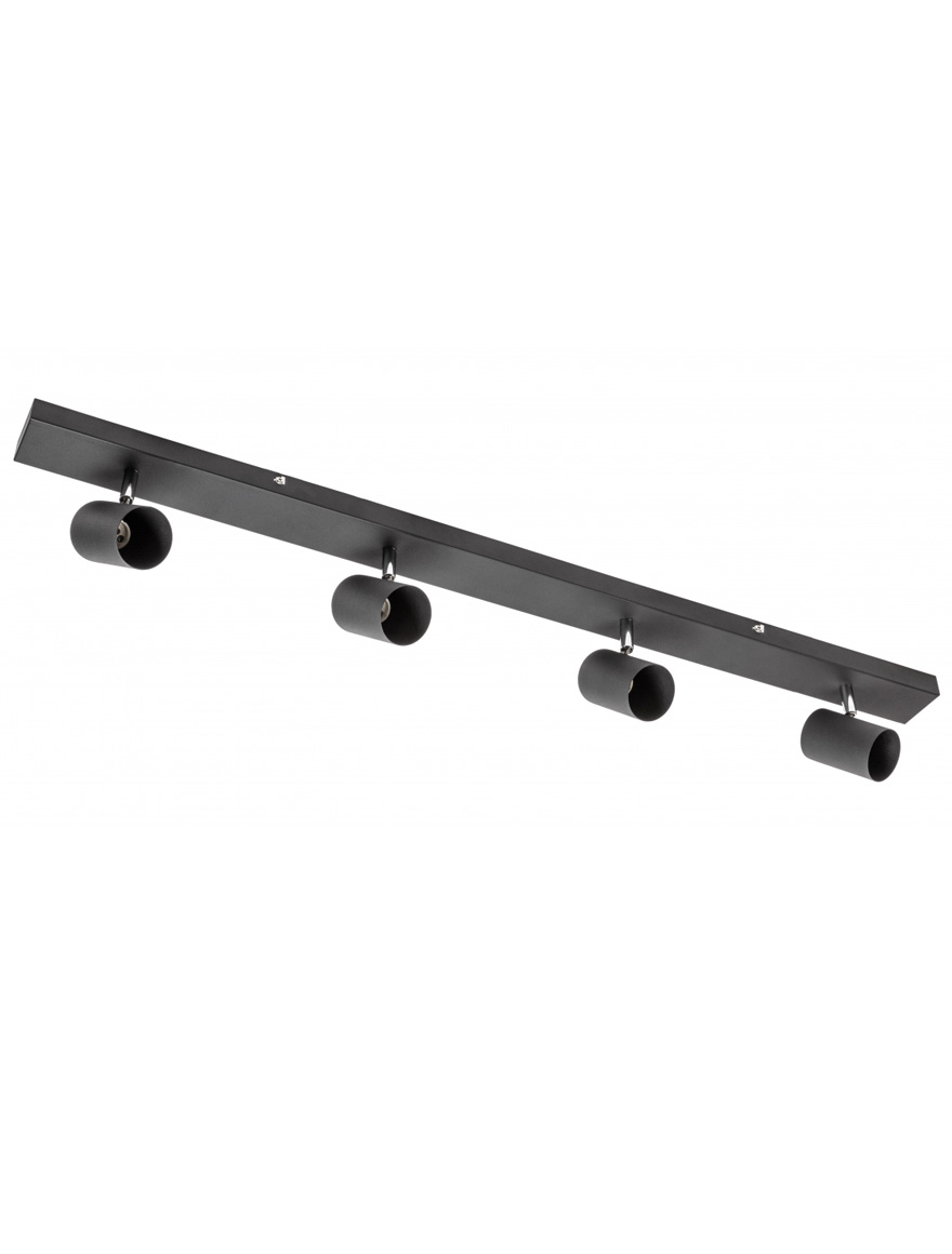 Corp de iluminat aplicat VENETO 4XGU10 max20W negru GTV
