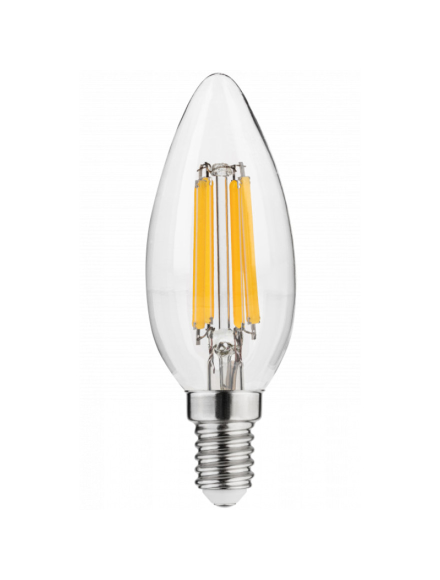 Bec Led Filament C35 5.8W 640Lm 4000K E14 GTV