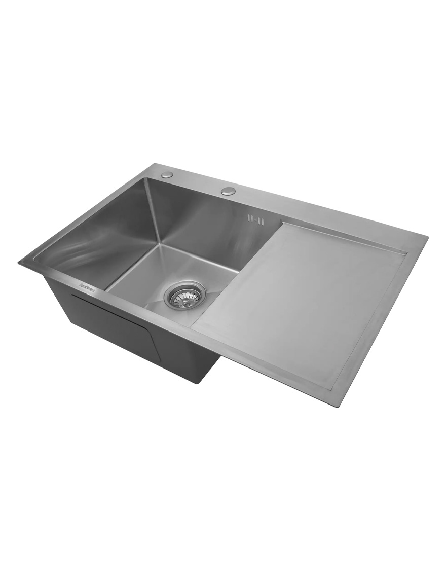 Chiuveta handmade 780*500*230mm SanDonna HD7850 Crom satin