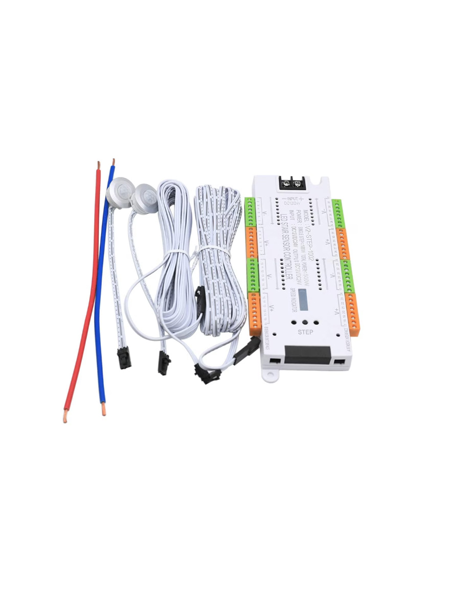 ML32S Controler scări trepte LED Inteligent Maxim 32 Canale 2 Senzori de mișcare