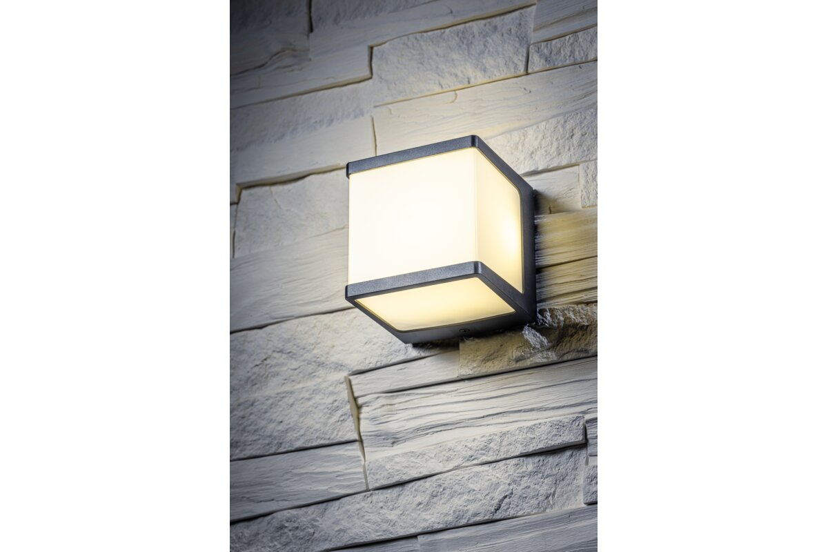 Corp de iluminare LED pentru fațade NARIN 10W 4000K IP54 negru+alb GTV