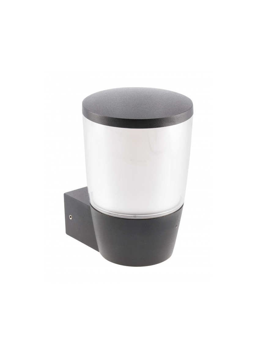 Фасадный светильник GTV TORO-AU 1XE27 IP54 черного цвета