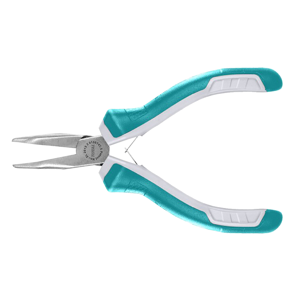 Плоскогубцы изогнутые 115мм мини Total THTMN456