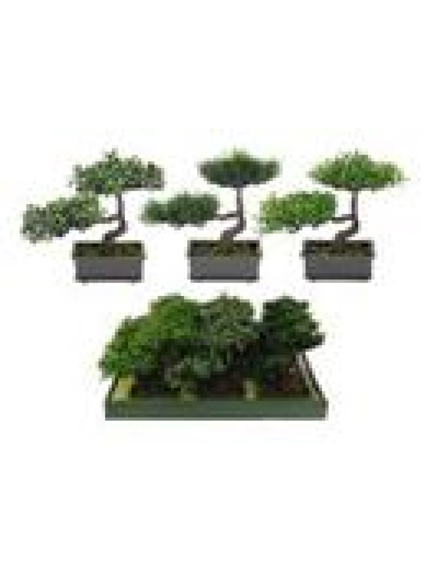 Planta artificiala Bonsai 20cm, in ghiveci