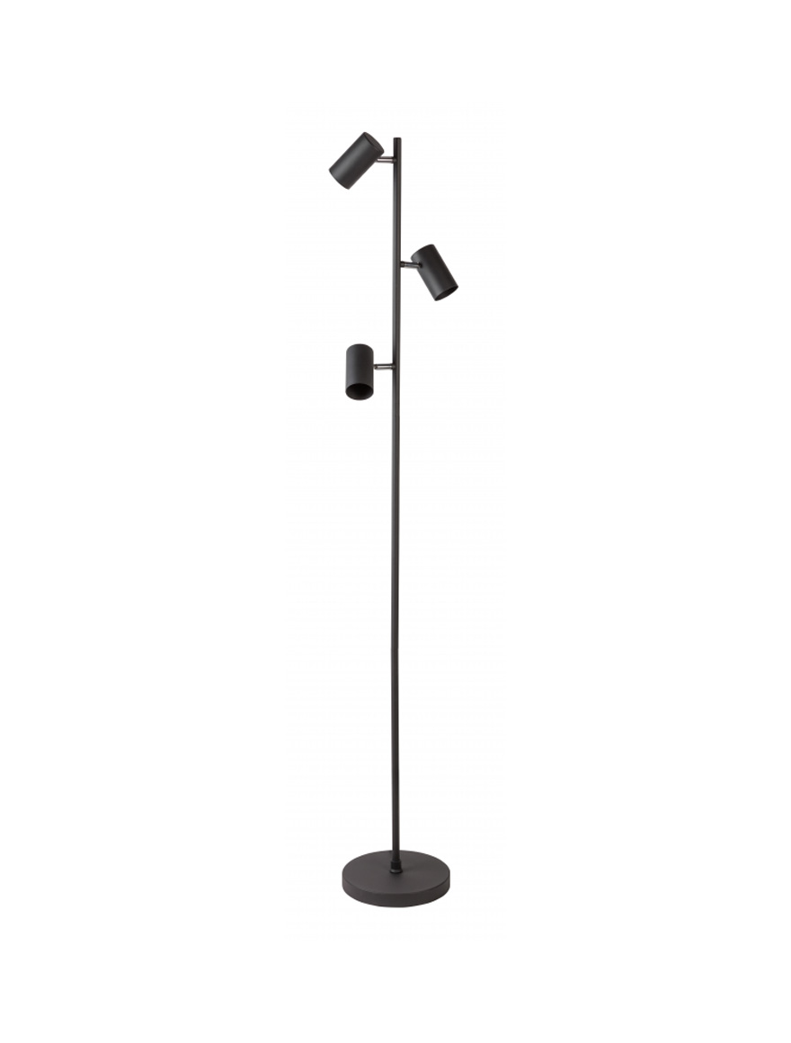 Lampadar VENETO 3XGU10 negru GTV