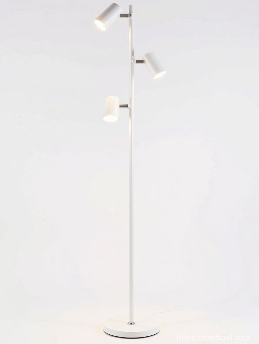 Торшер VENETO 3×GU10 белый GTV