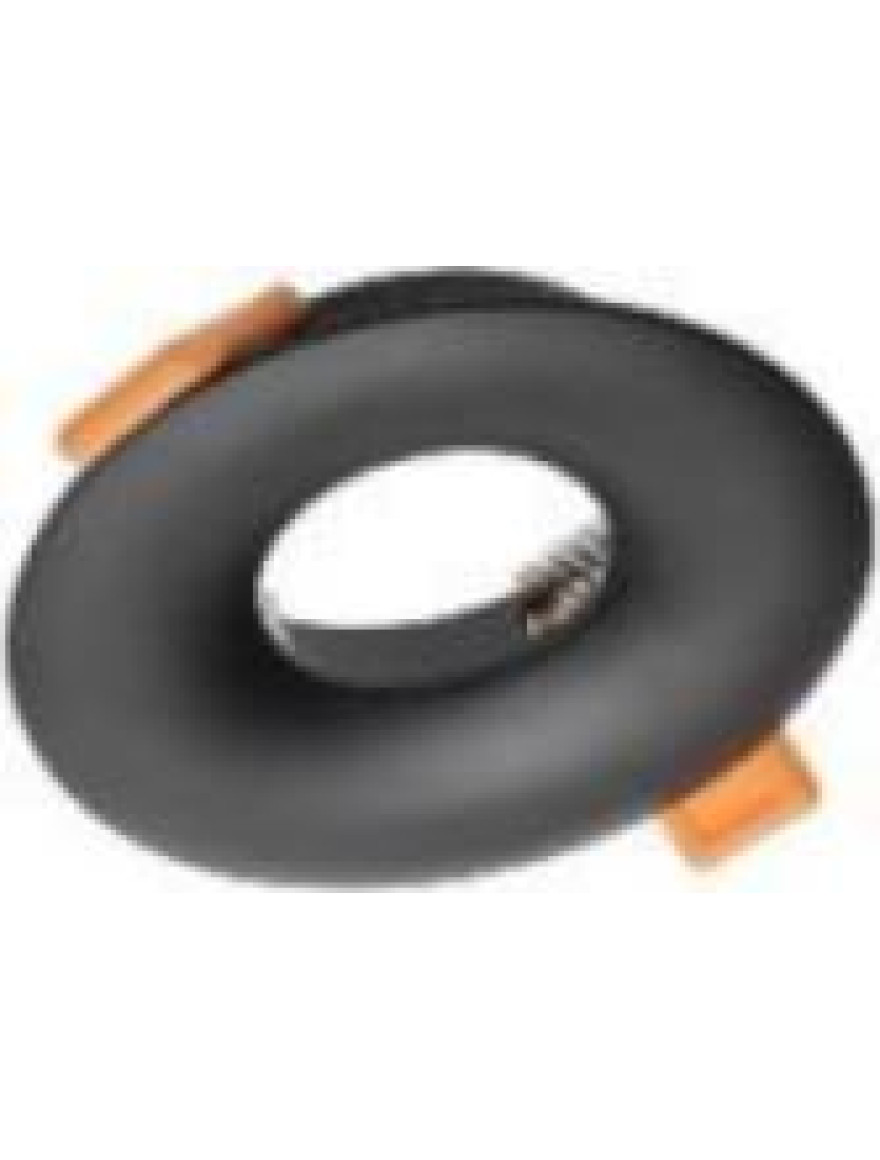 Spot încorporat AURORA 1XMR16  rotund negru GTV