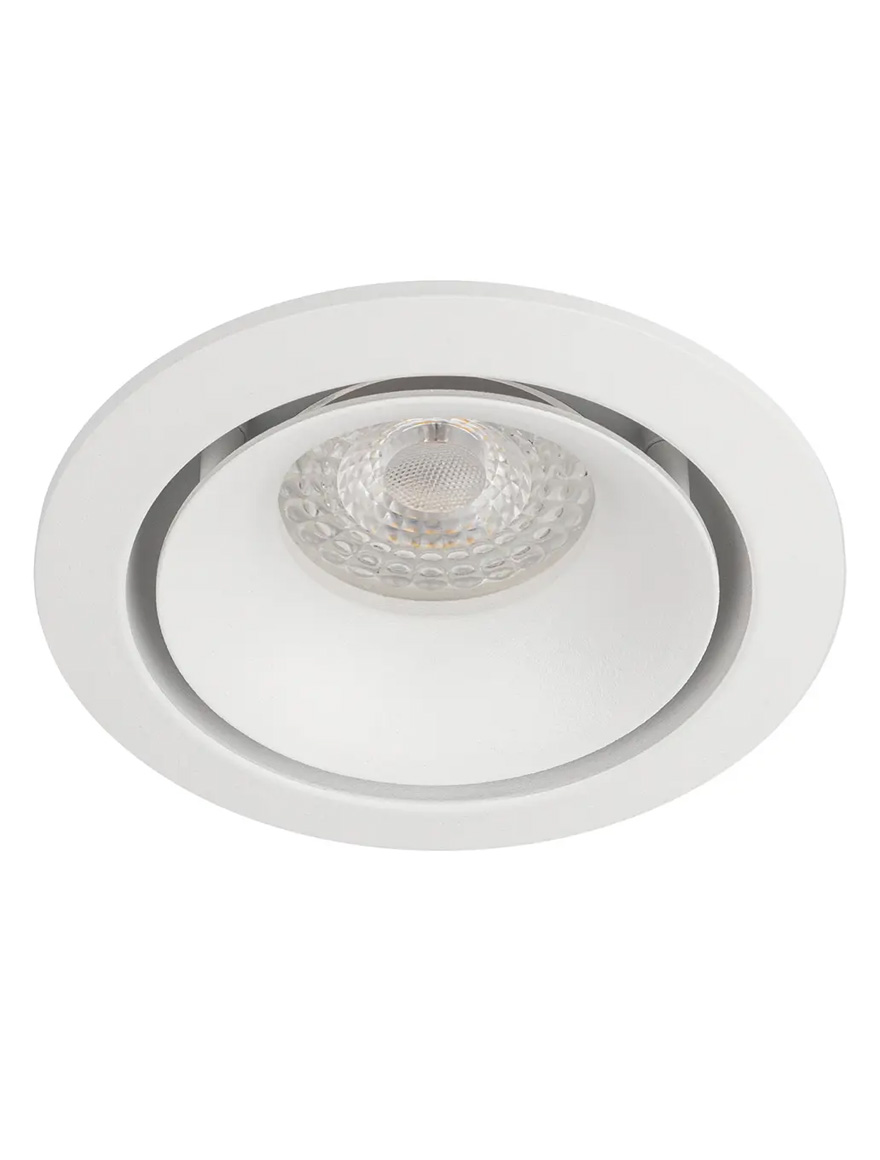 Spot încorporat CANNA 1XMR16  rotund alb GTV