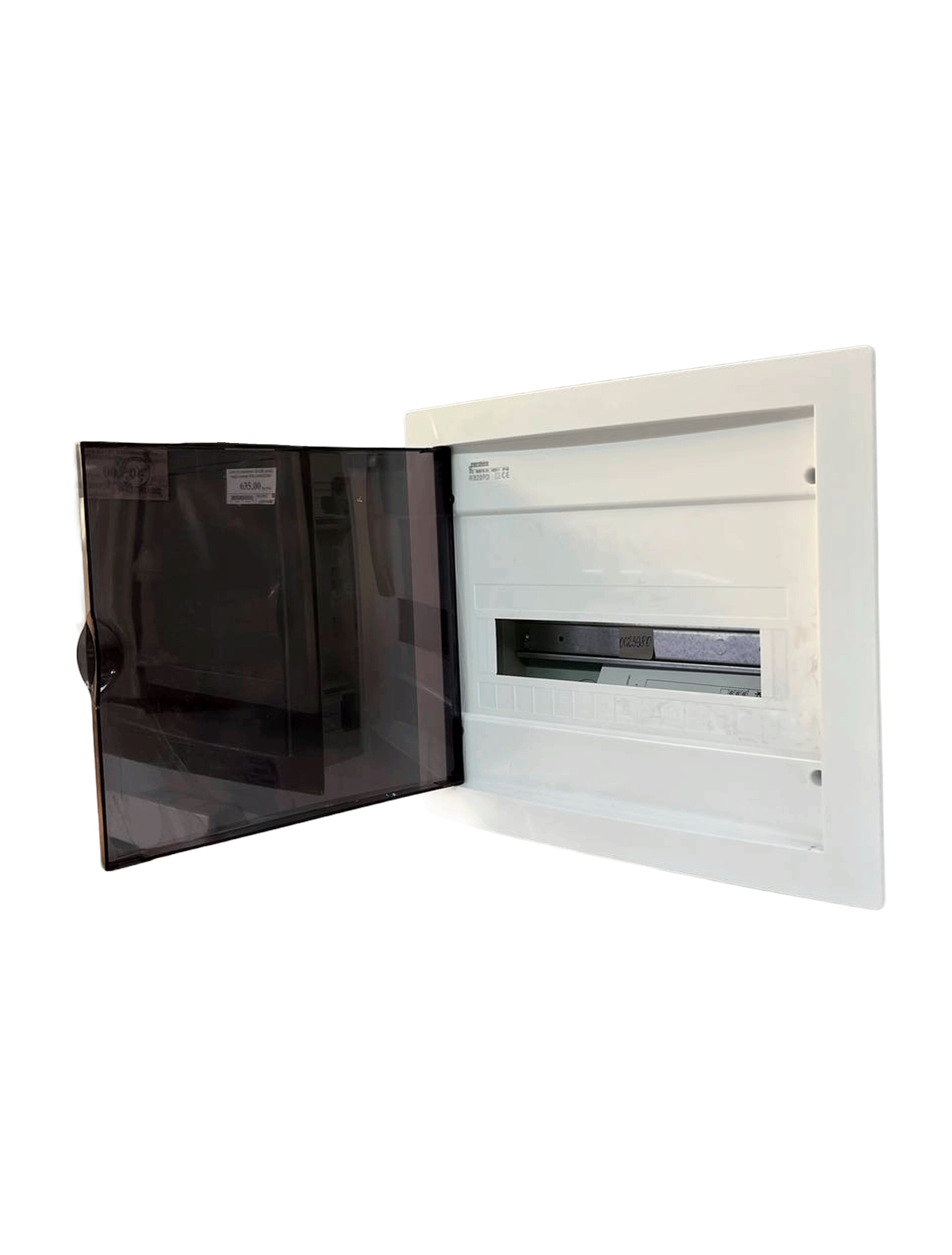 Cutie p/u automate 12+2M plastic transparent interior IP40 MANDEKS