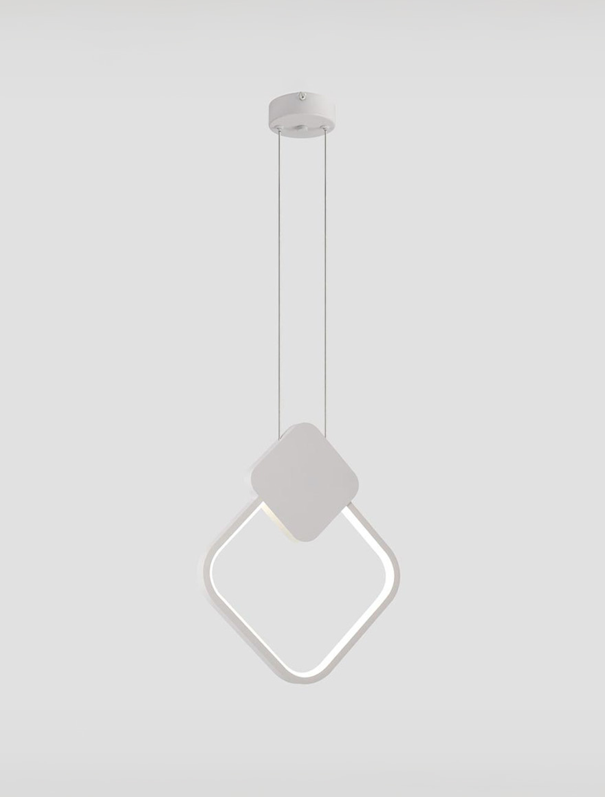 Подвесной светодиодный светильник VG 12W 4000K IP20 белый VC60001W-1