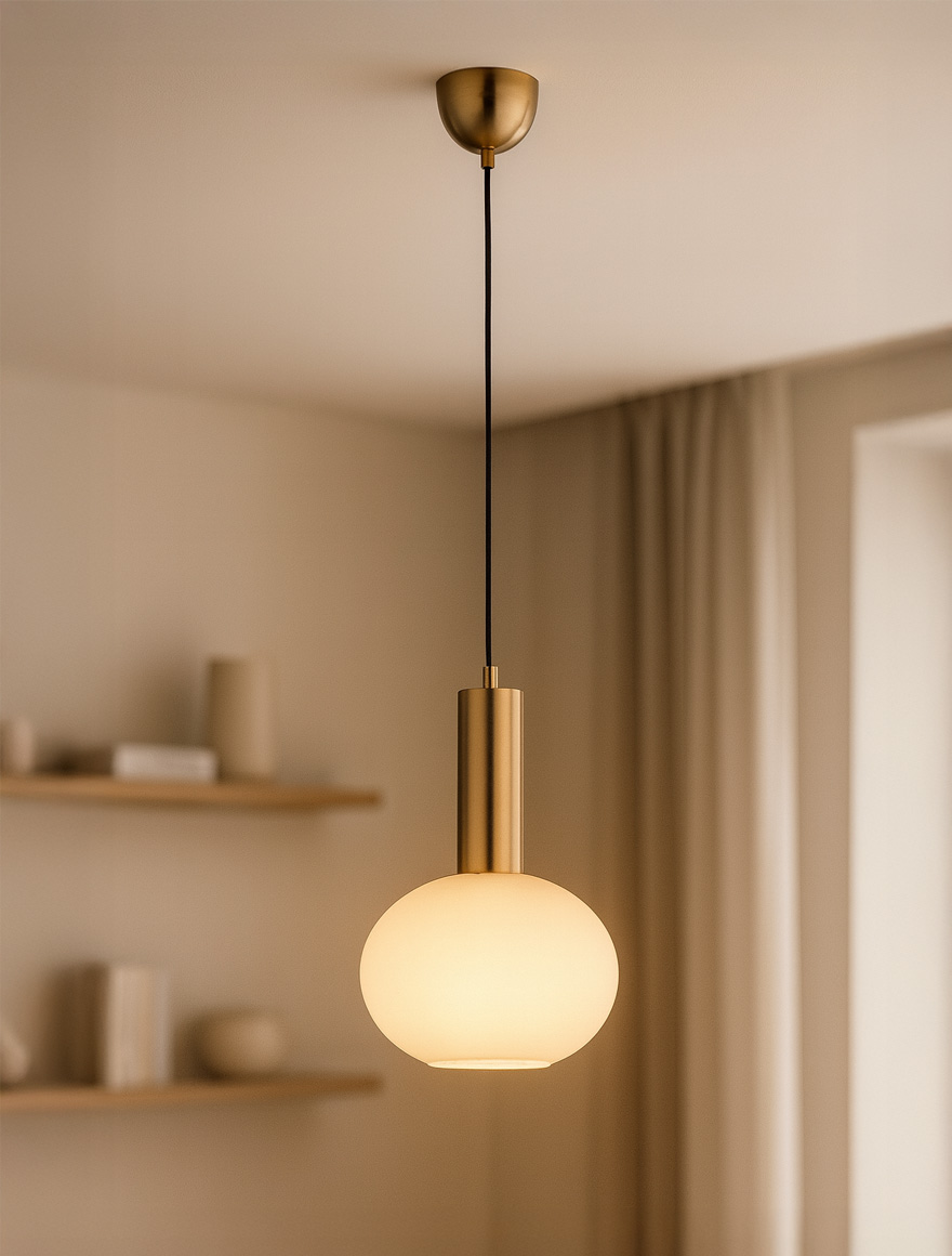 Подвесной светильник KABO 1xE27, макс. 1×40W, античный, LUCEA