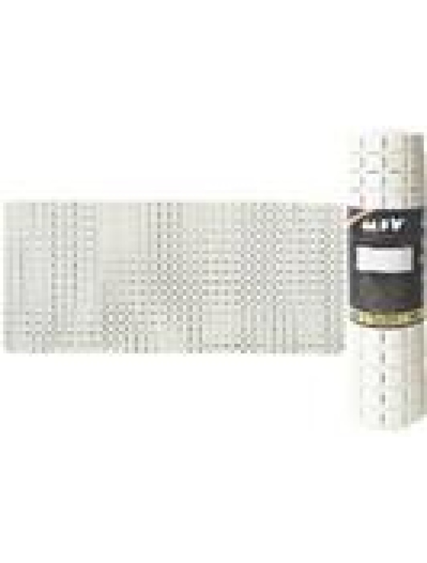 * Covoraș cadă de baie 36x76cm MSV Premium pătrat alb cauciuc