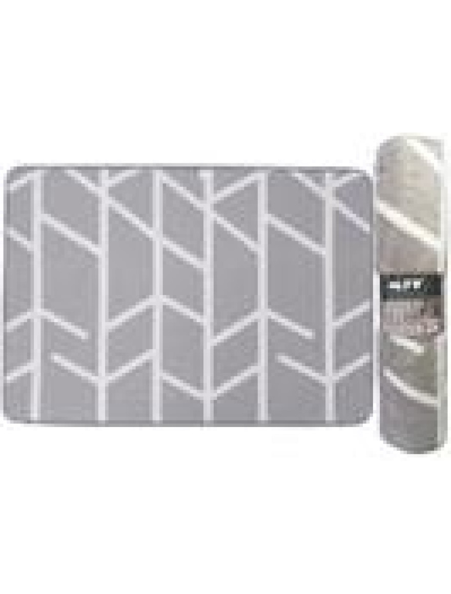 * Covoraș baie 50x70cm MSV Tree bej microfibră