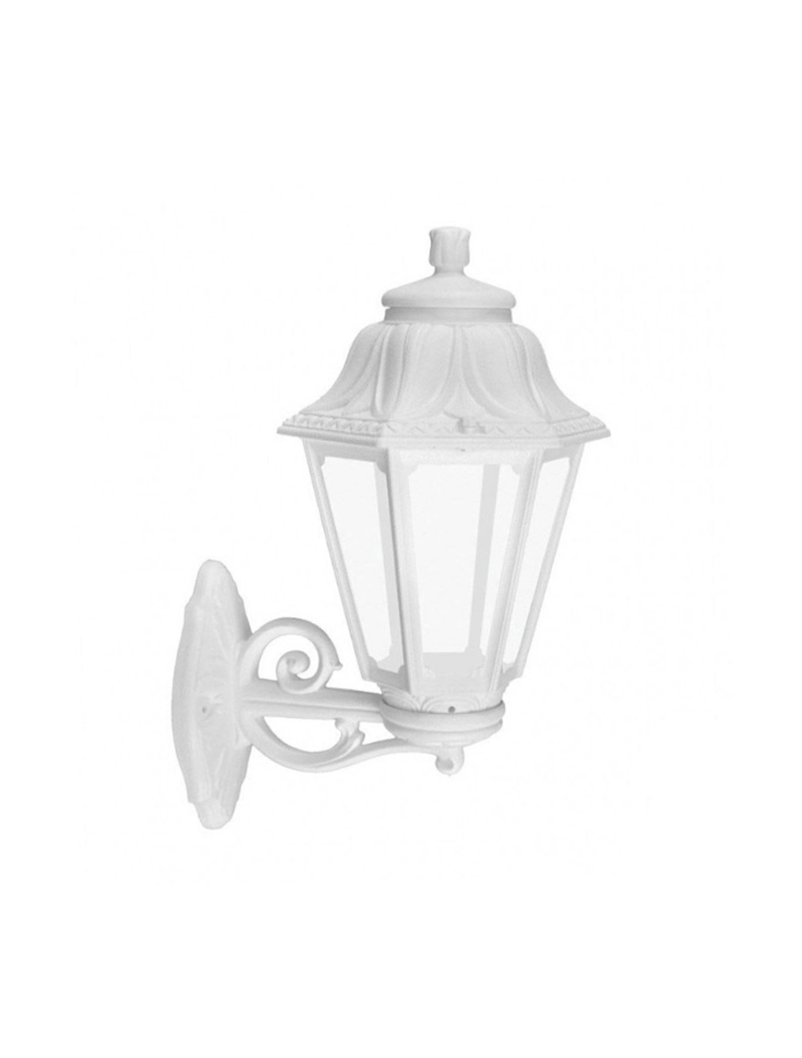 Set corp de il. ANNA E27 opal + suport BISSO alb Fumagalli