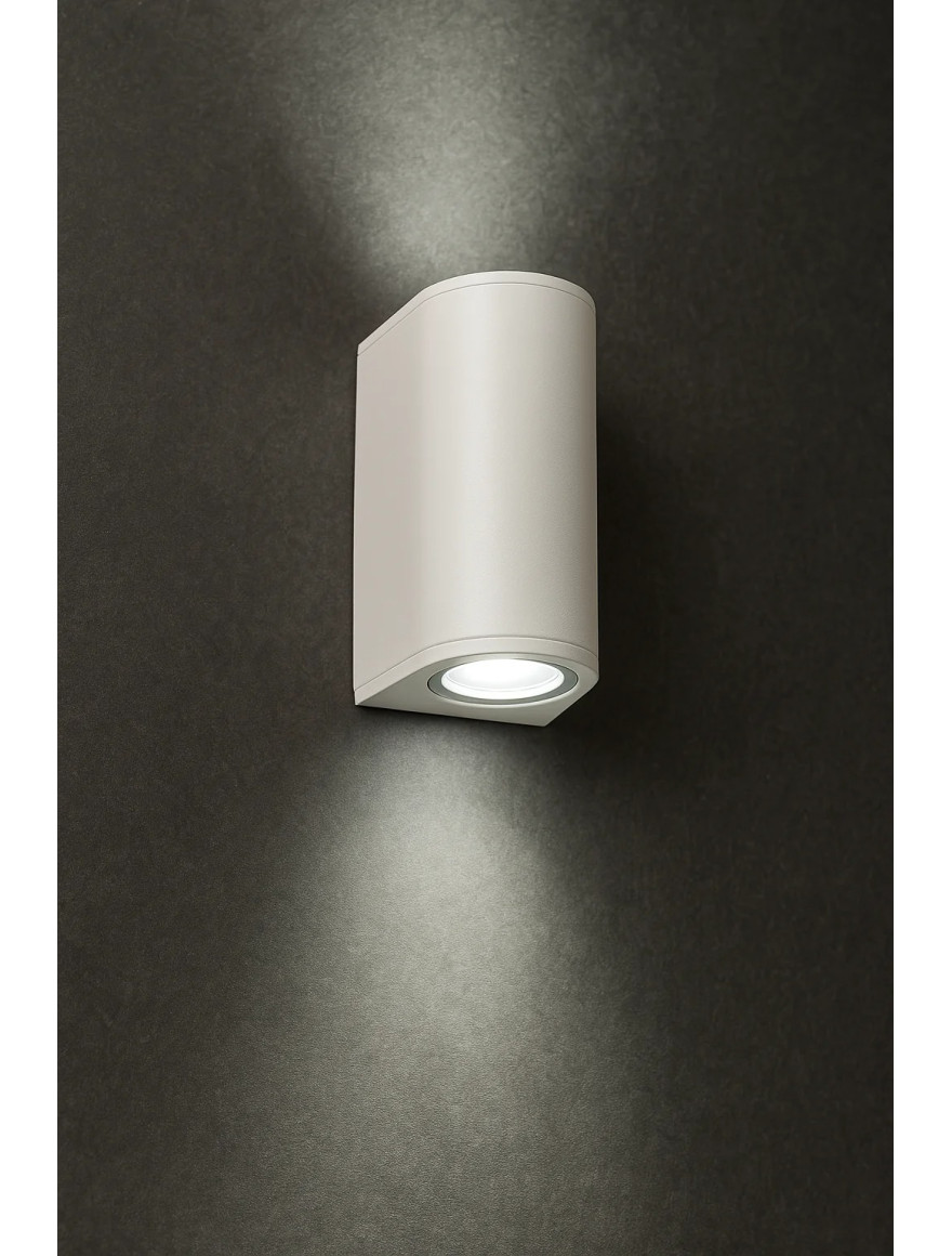 Corp de il. Fumagalli MARTA 90 2L alb FROSTED  GU10 7W 2,7-4-6,5K