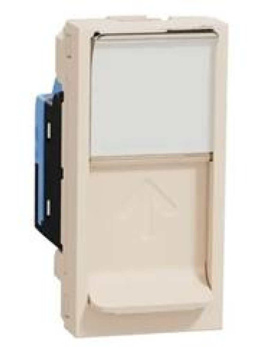 Priză RJ45, CAT5 UTP, 1m, bej NU341044 Unica Studio