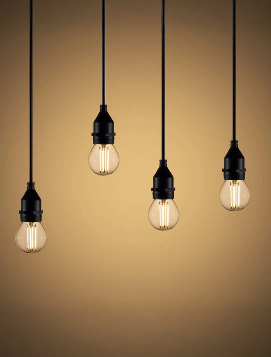 Светодиодная лампа накаливания G45 6 Вт 3000K E27