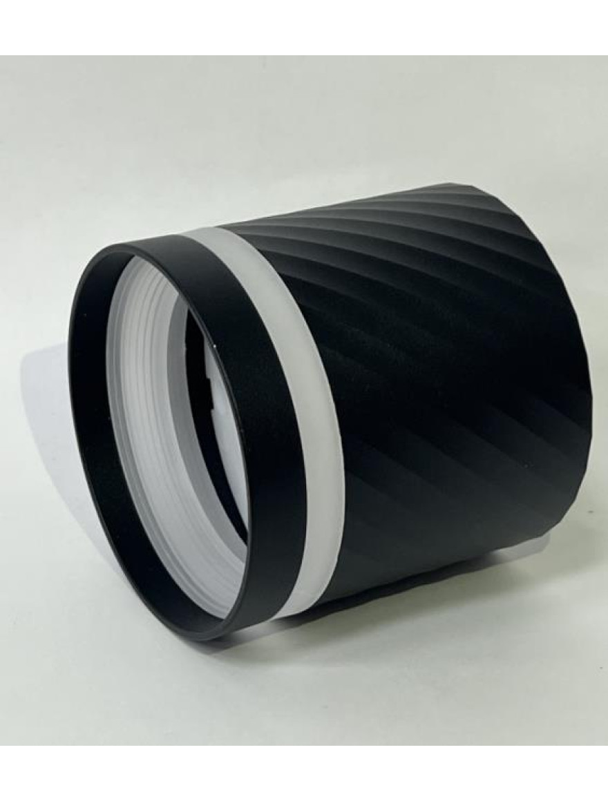 * Spot aplicat 1*GX53 80x80 rotund negru Luminaled