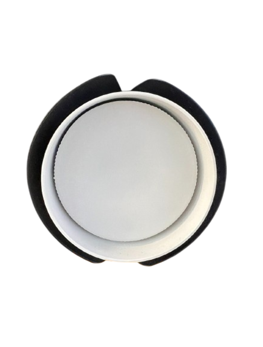 * Spot aplicat 1*GX53 100*66 rotund negru+alb Luminaled