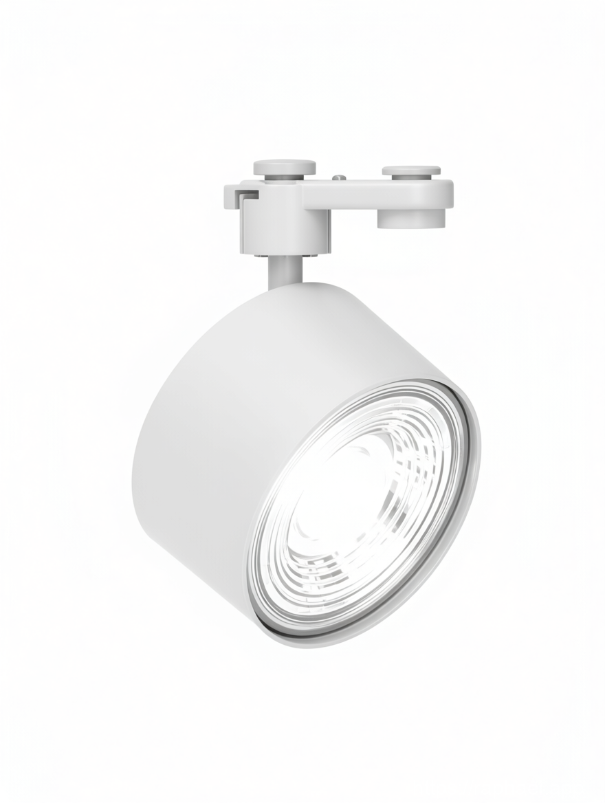 Прожектор трековый GX53 82×70 белый LUMINALED