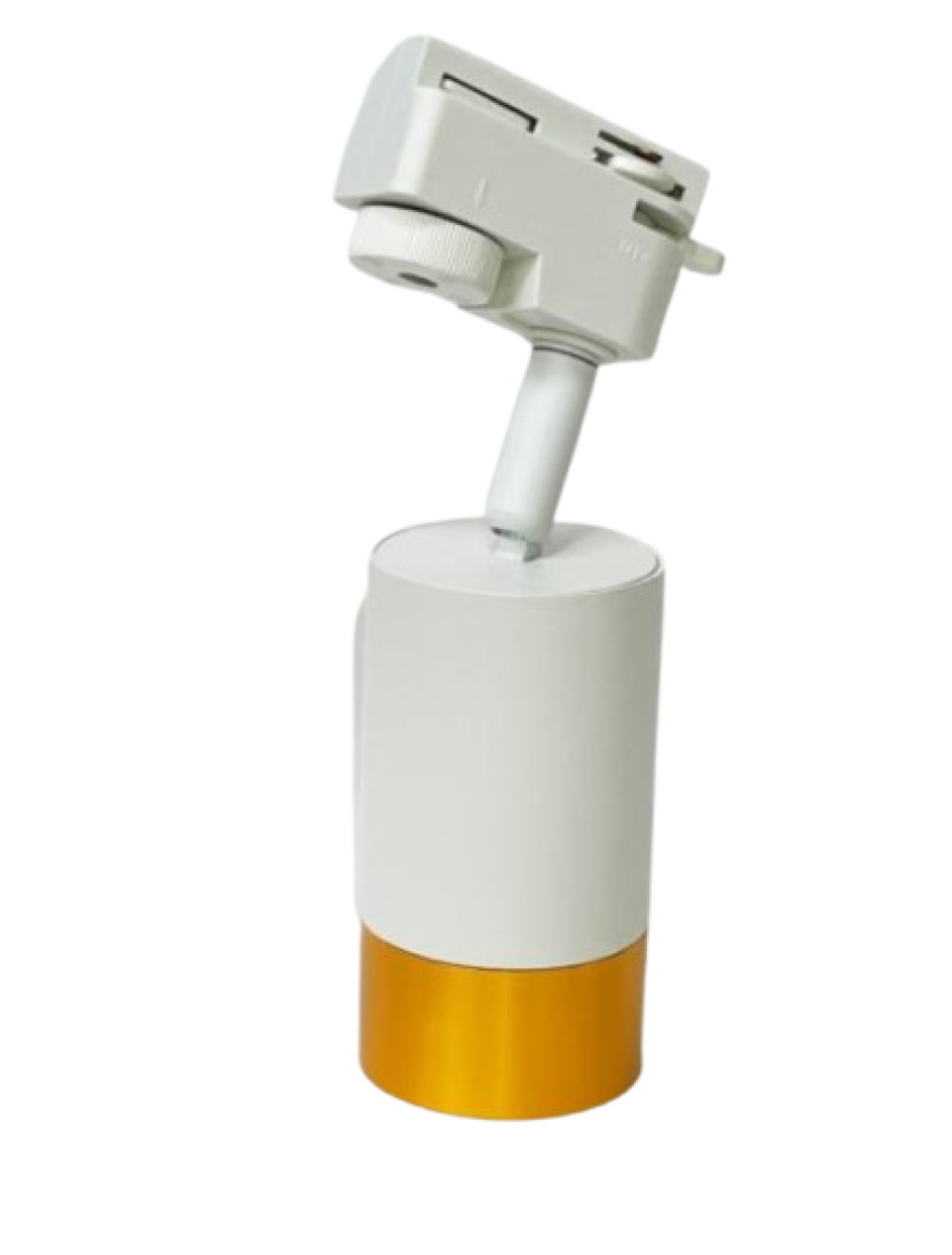 * Proiector track light GU10 55*100 alb+aur LUMINALED