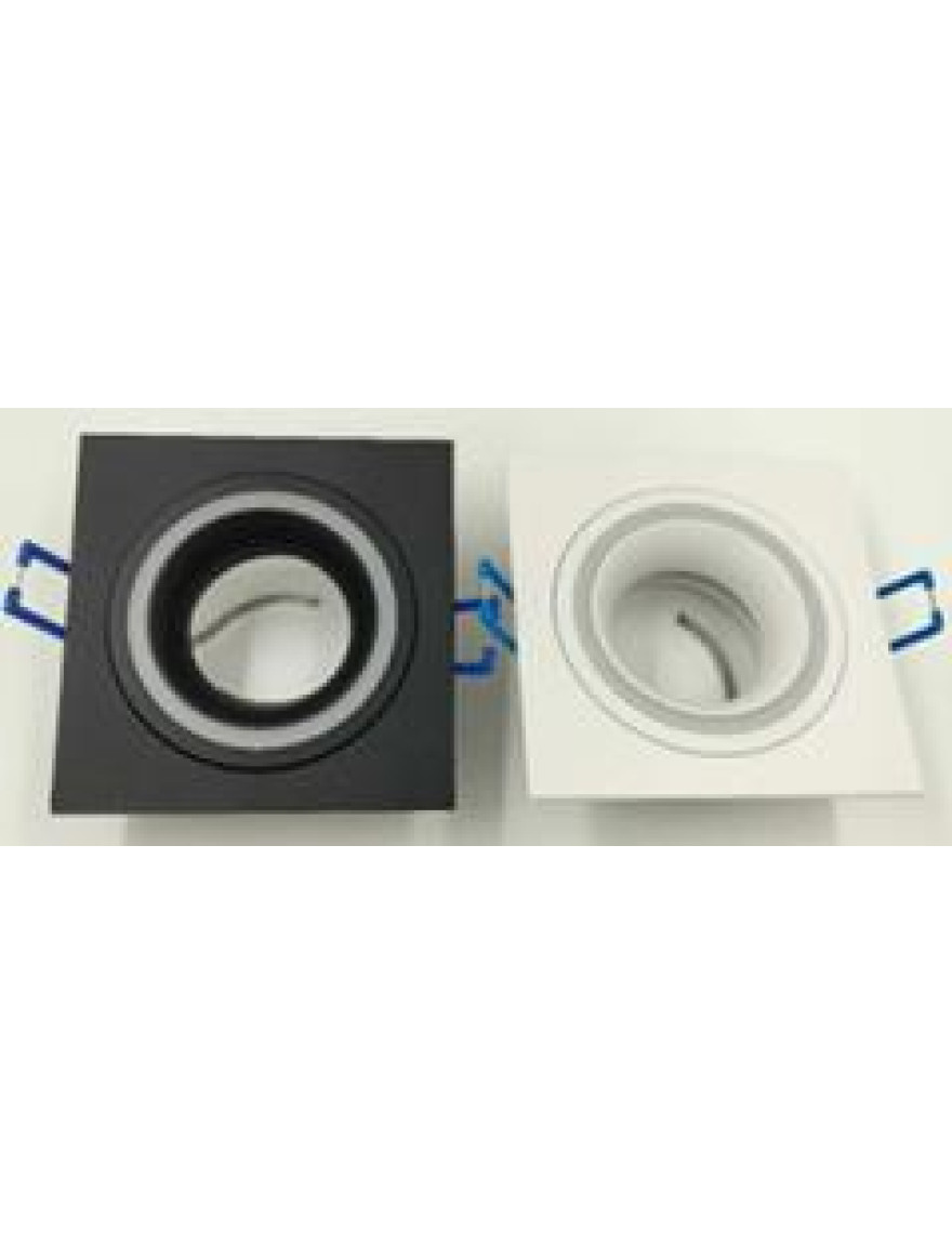 Spot încorporat 1*MR16 93*93 pătrat alb Luminaled