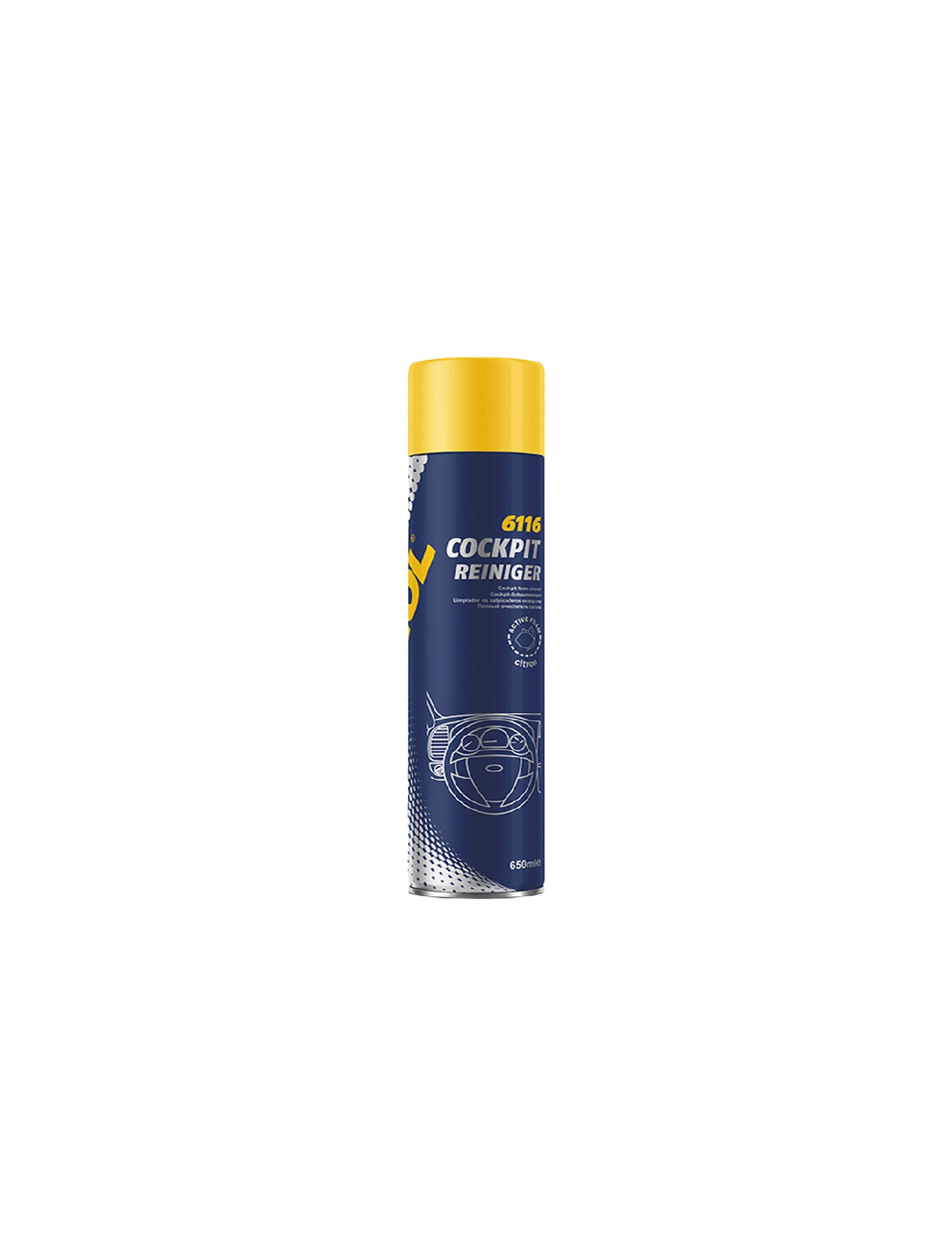 Spray curățare de bord Cockpit Reiniger Citron 0,65L Mannol 6116