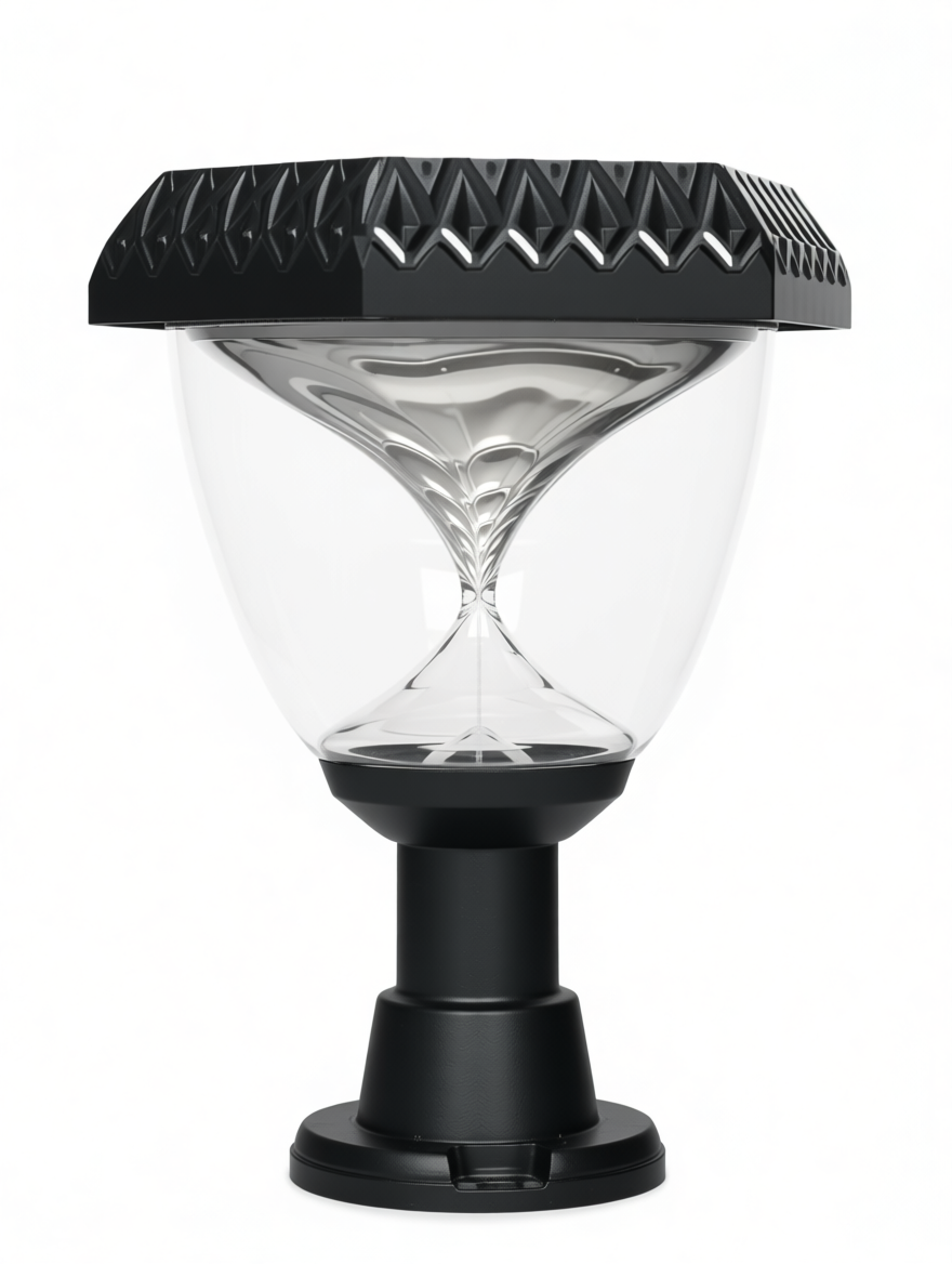 Lampă solară LED gradină 1.3W 3000-6500K+ RGB cu telecomandă IP65