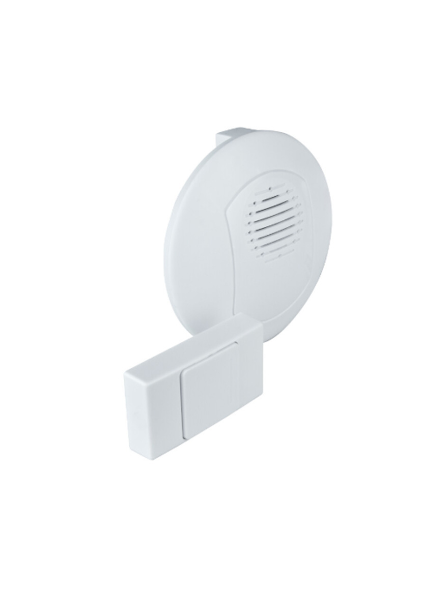 Sonerie fără fir 16 melodii 50m IP44 W881W alb