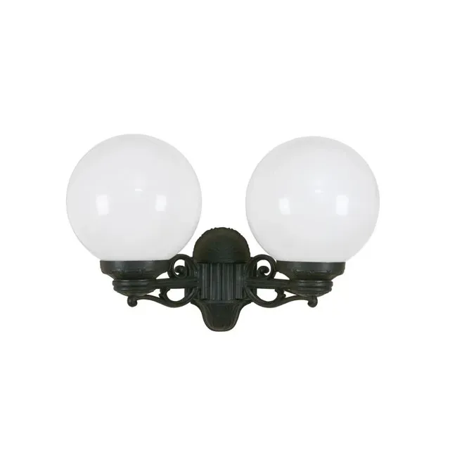 Светильник PORPORA / G250 2L, чёрный, опаловый, E27