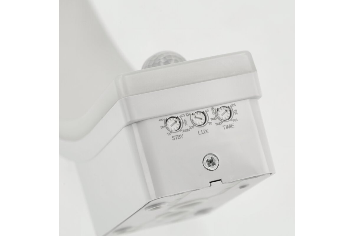 Corp de iluminare LED pentru fațade cu sensor NICEA 20W IP65 alb GTV