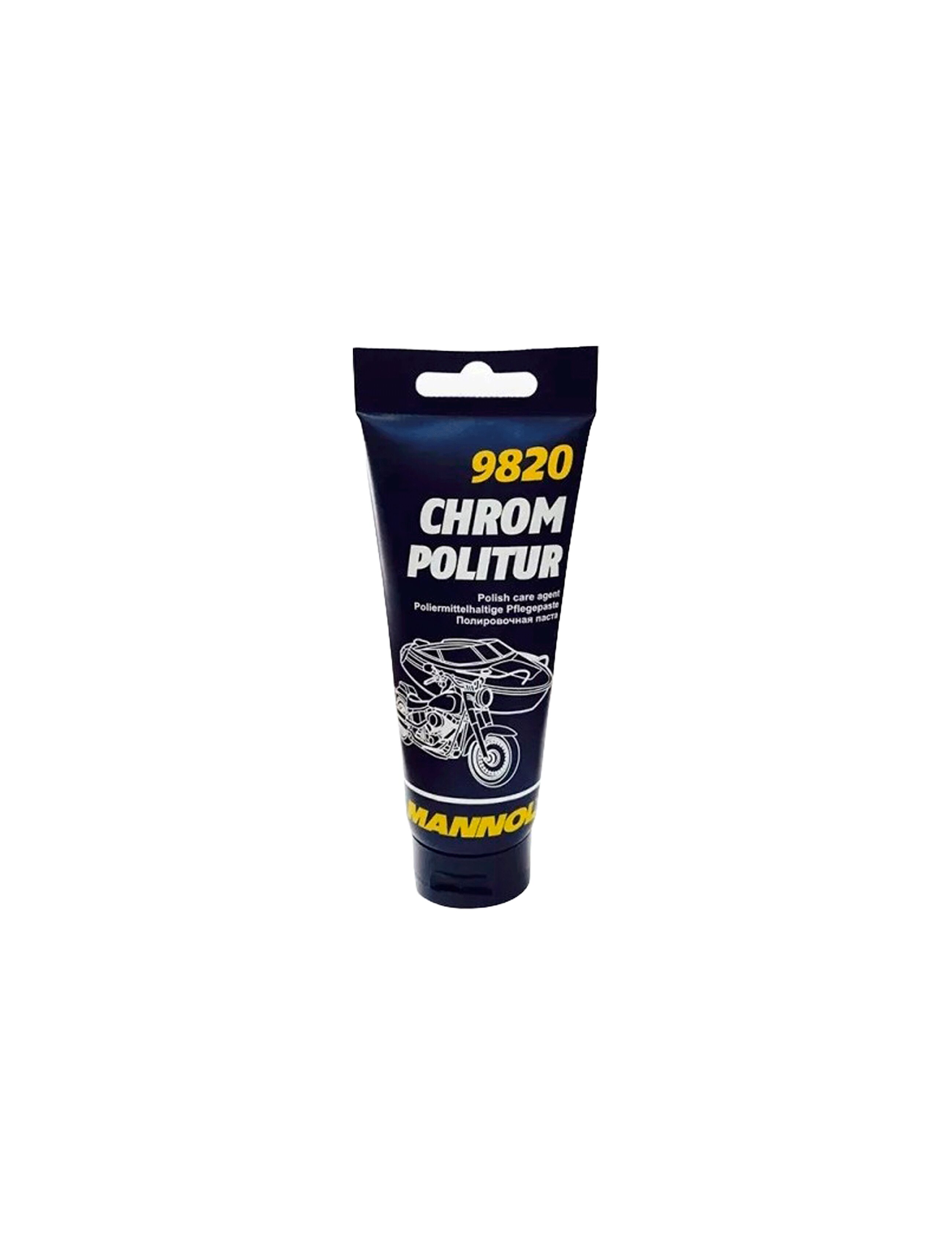 Полироль для хрома Chrom Politur 0.1л Mannol 9820