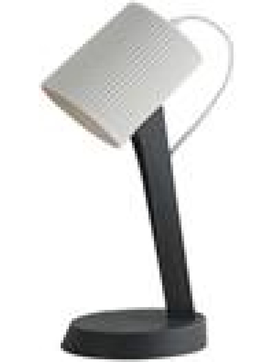 Lampă de masă 1xE14 dark grey+white HN2413A Luminaled