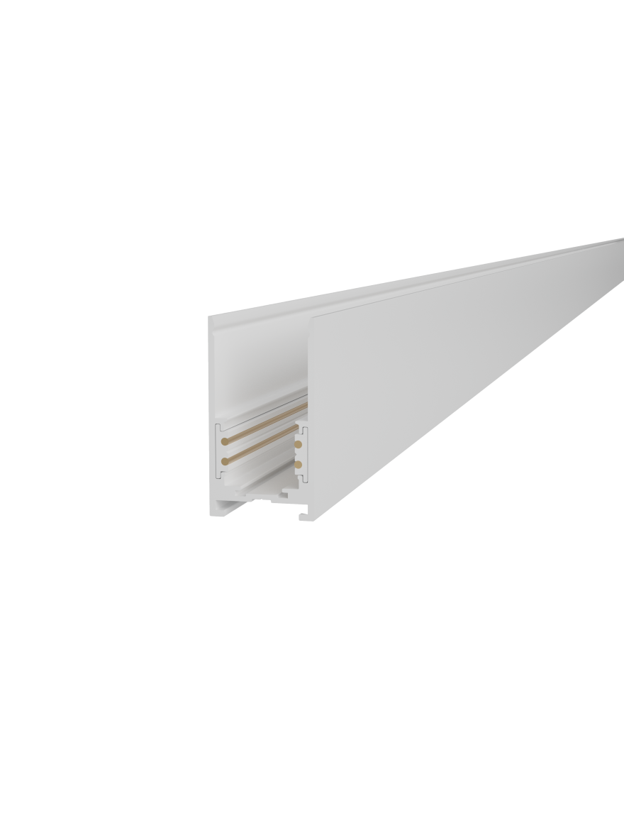 Șină magnetică aplicată S20 3m W27.5*H55mm albă