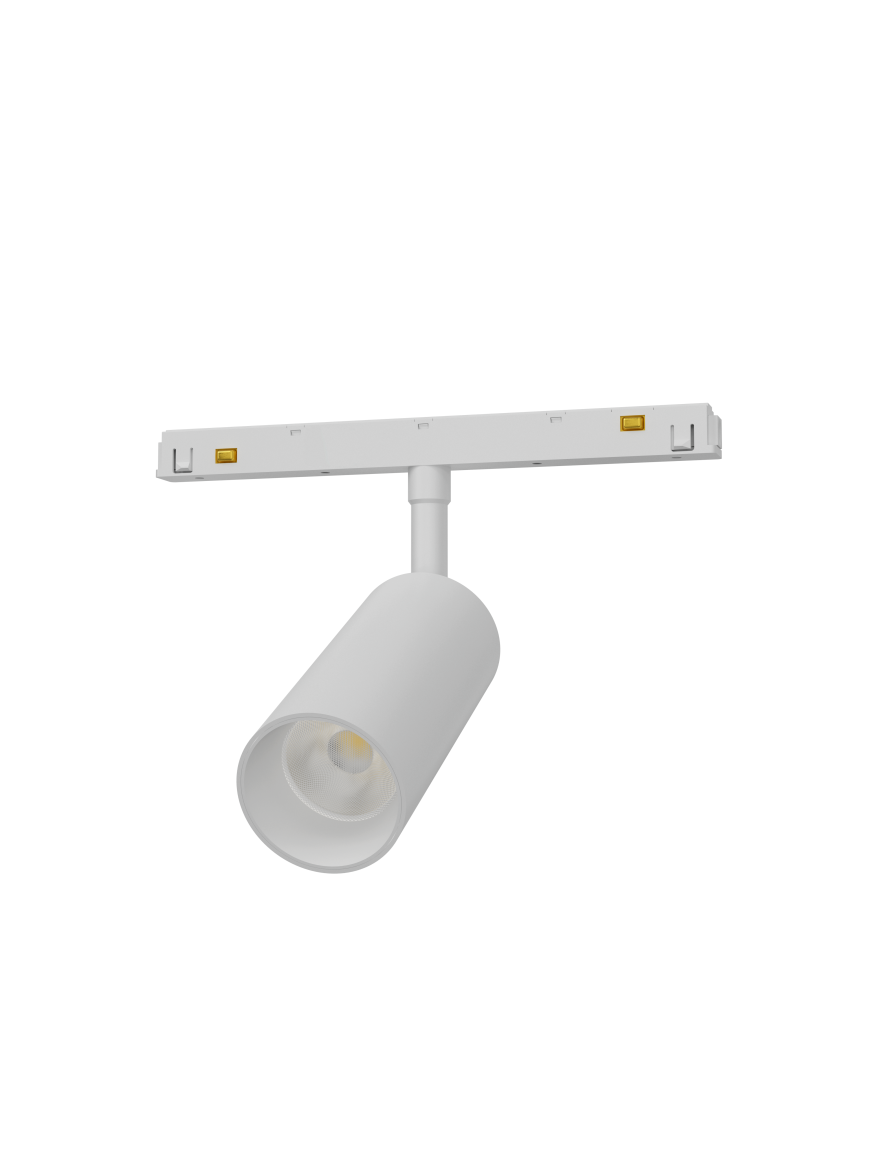 Proiector pentru șină magnetică S20 15W 48V 4000K  ALB