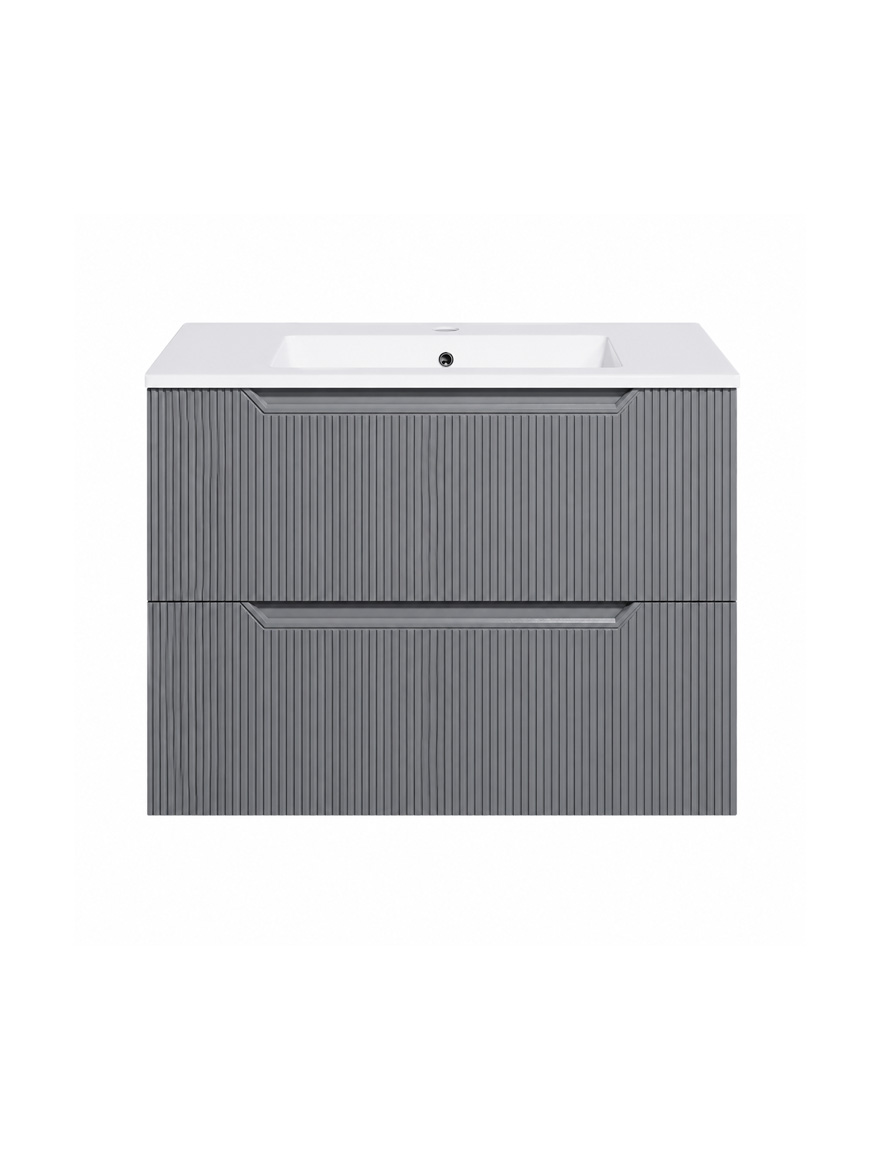 Dulap baie cu lavoar 600x710x465mm susp. ANDRA 70 (TG 70E) Gri