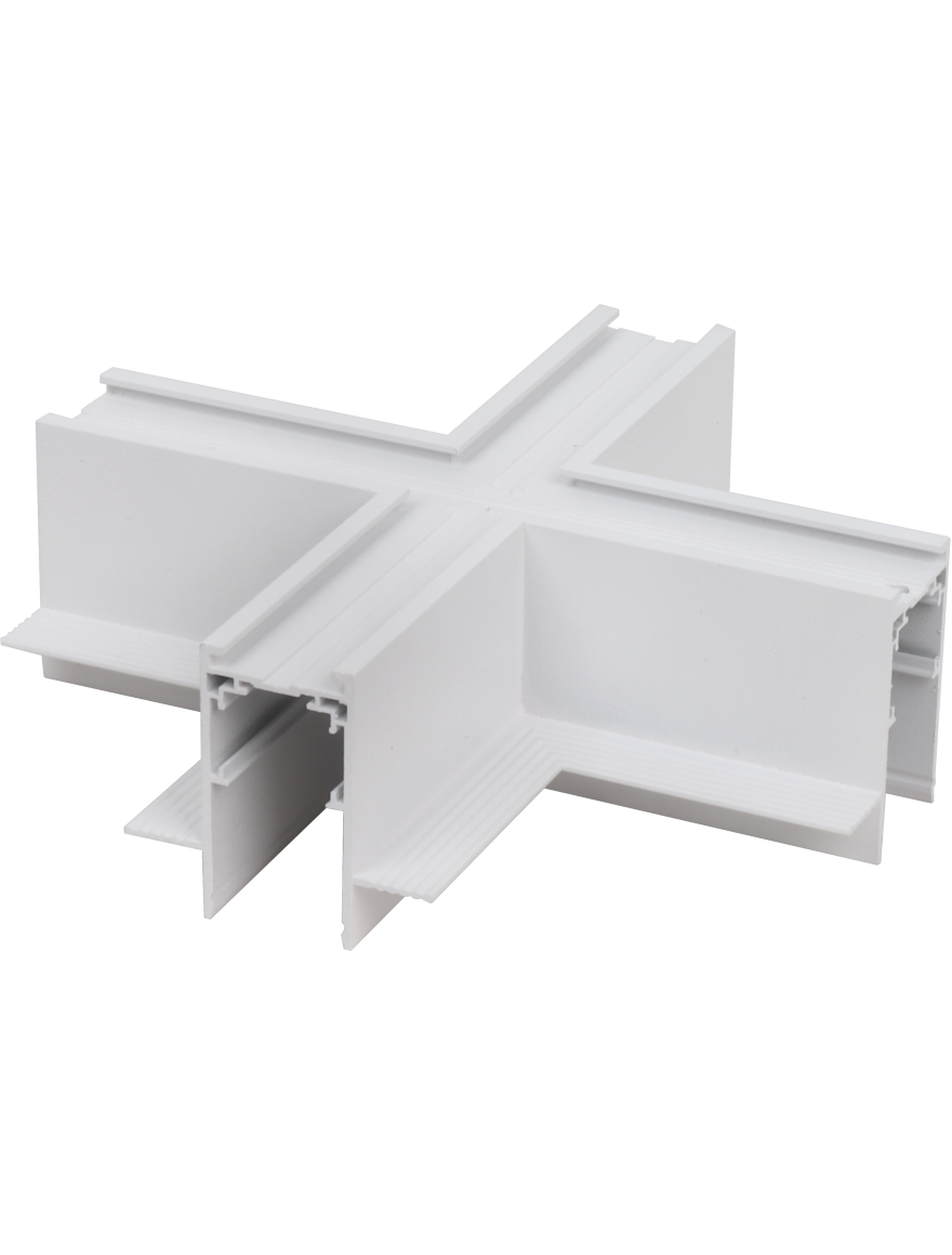 Conector tip X p/u șină magnetică încorporată S20 ALB