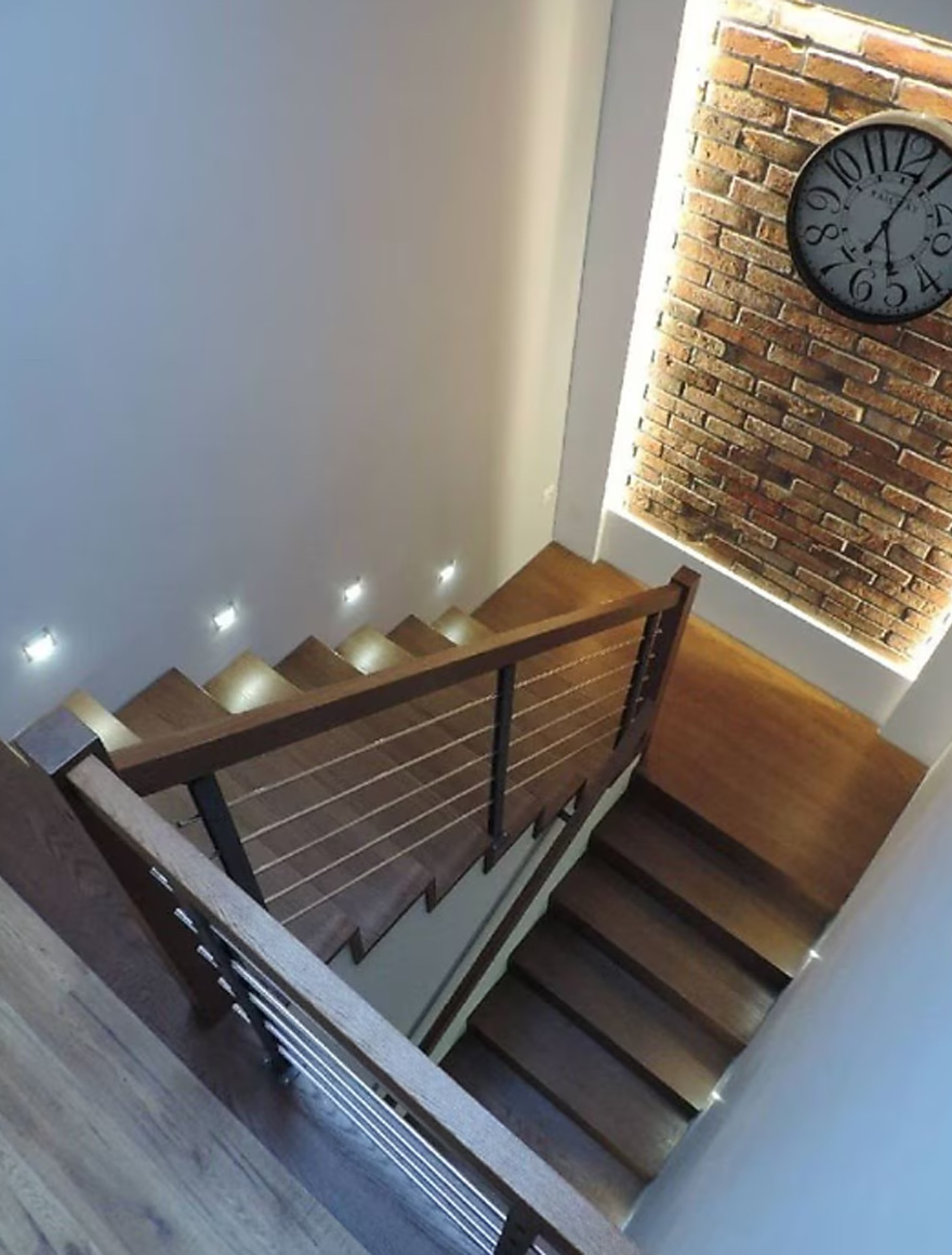 Светодиодный светильник для лестницы/стены 3 Вт с датчиком движения, 3000K, IP20 K2