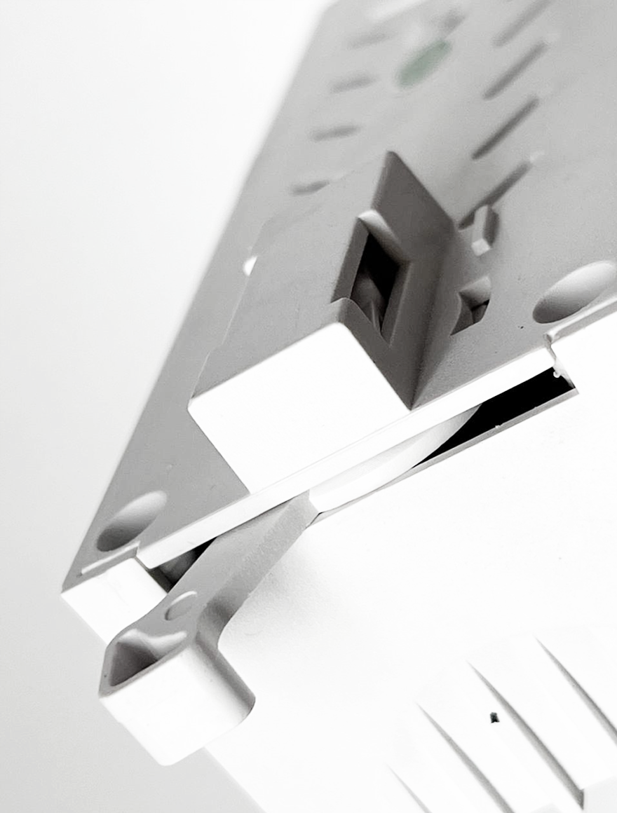 Proiector pentru șină track 30W 3000K 220V alb