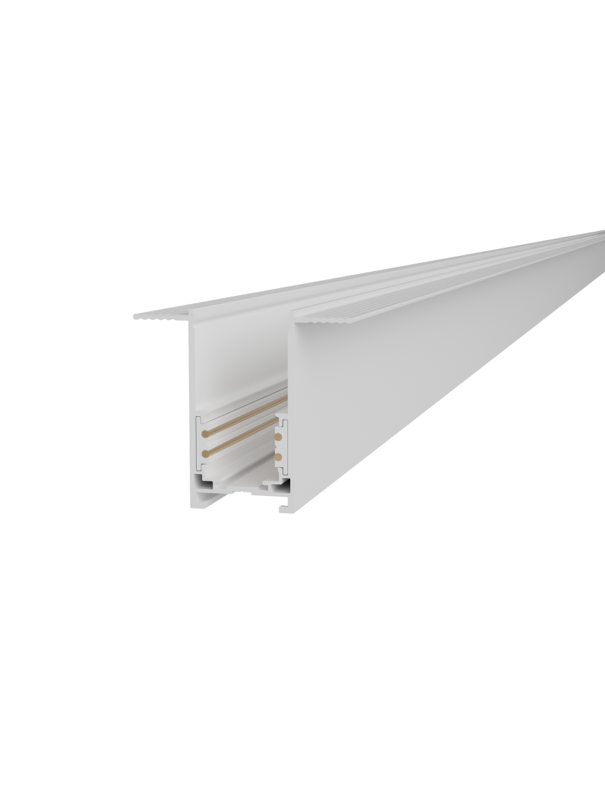 Șină Magnetică încorporată p/u gips S20 1 m albă