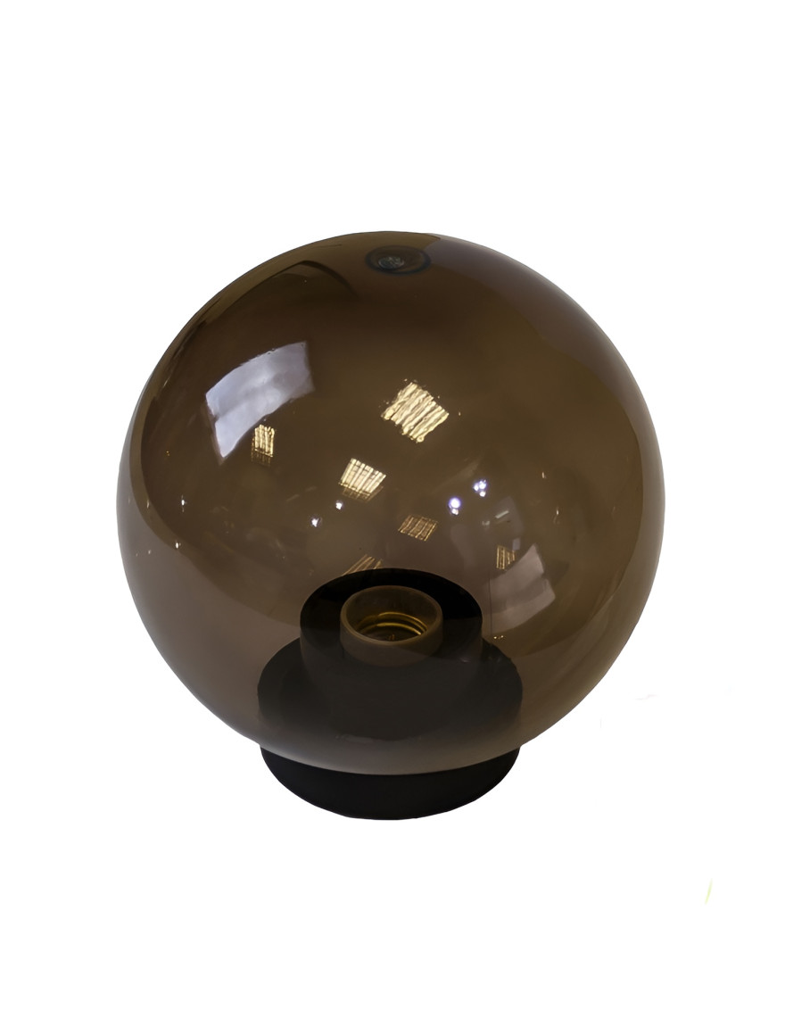 Felinar de gradină PMMA D150 Smoke LuminaLED