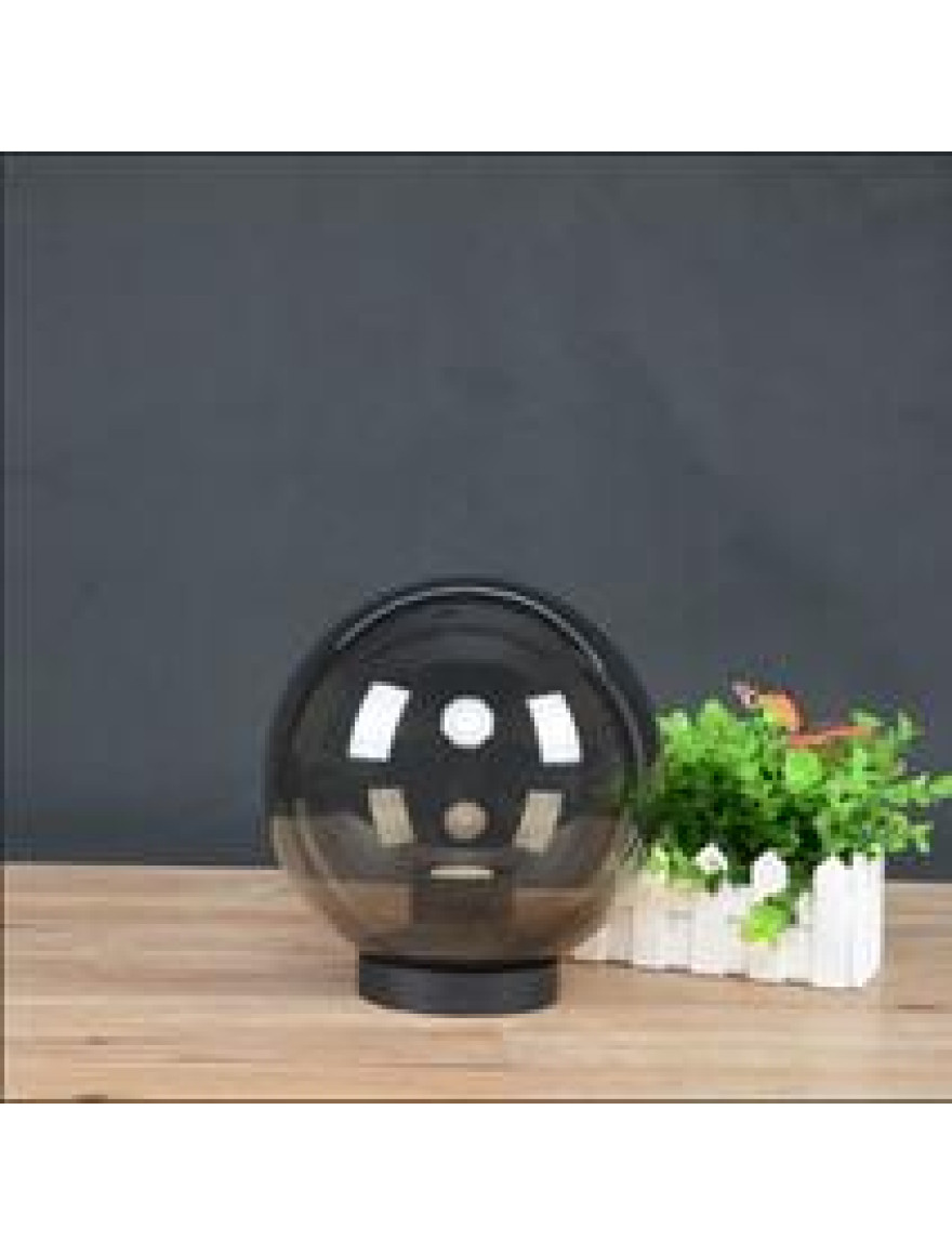 Felinar de gradină PMMA D200 Smoke LuminaLED