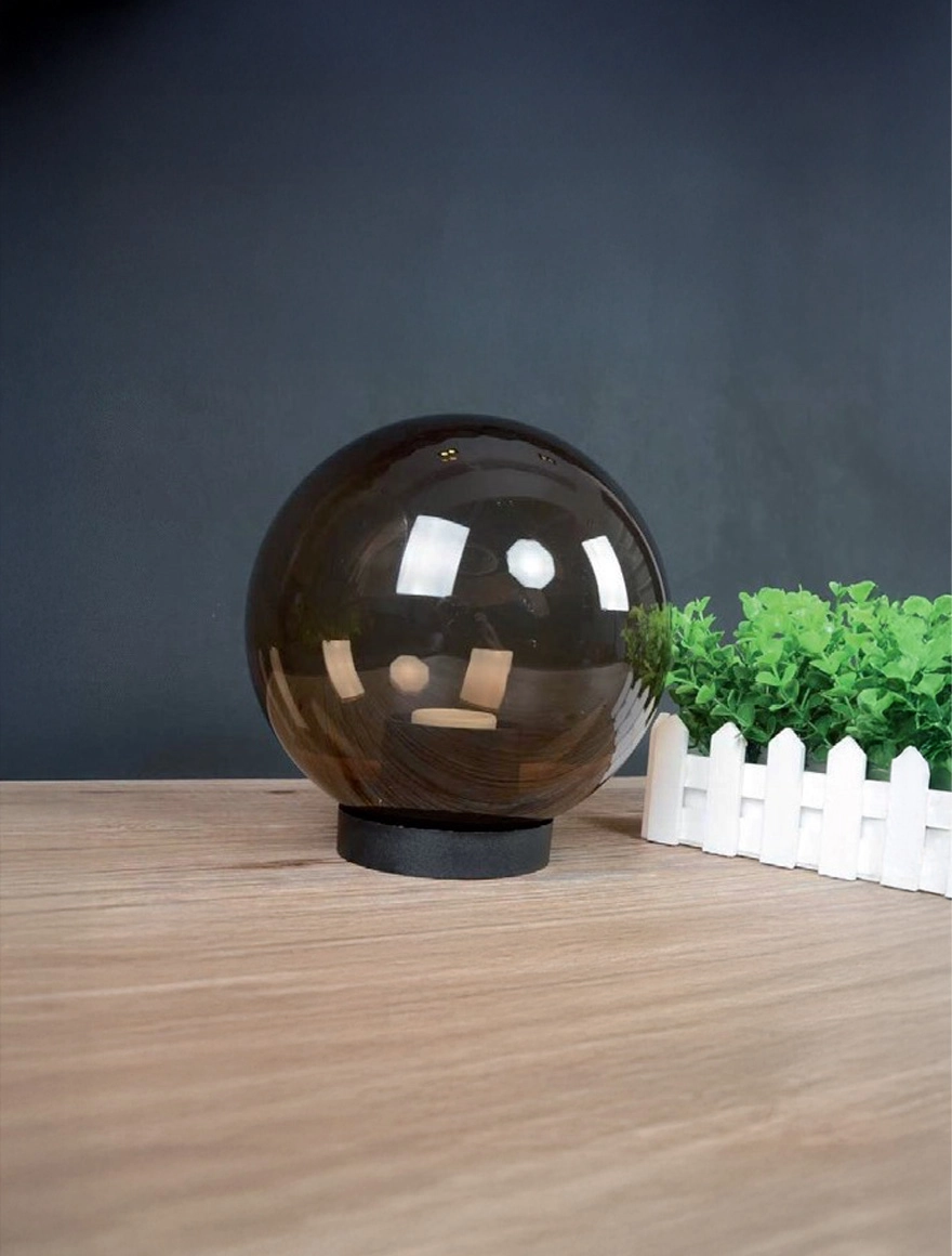 Felinar de gradină PMMA D250 Smoke LuminaLED