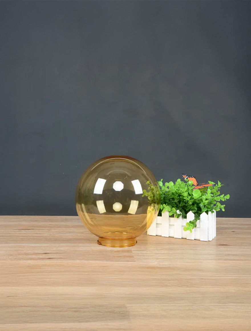 Садовый фонарь PMMA D300 Golden LuminaLED