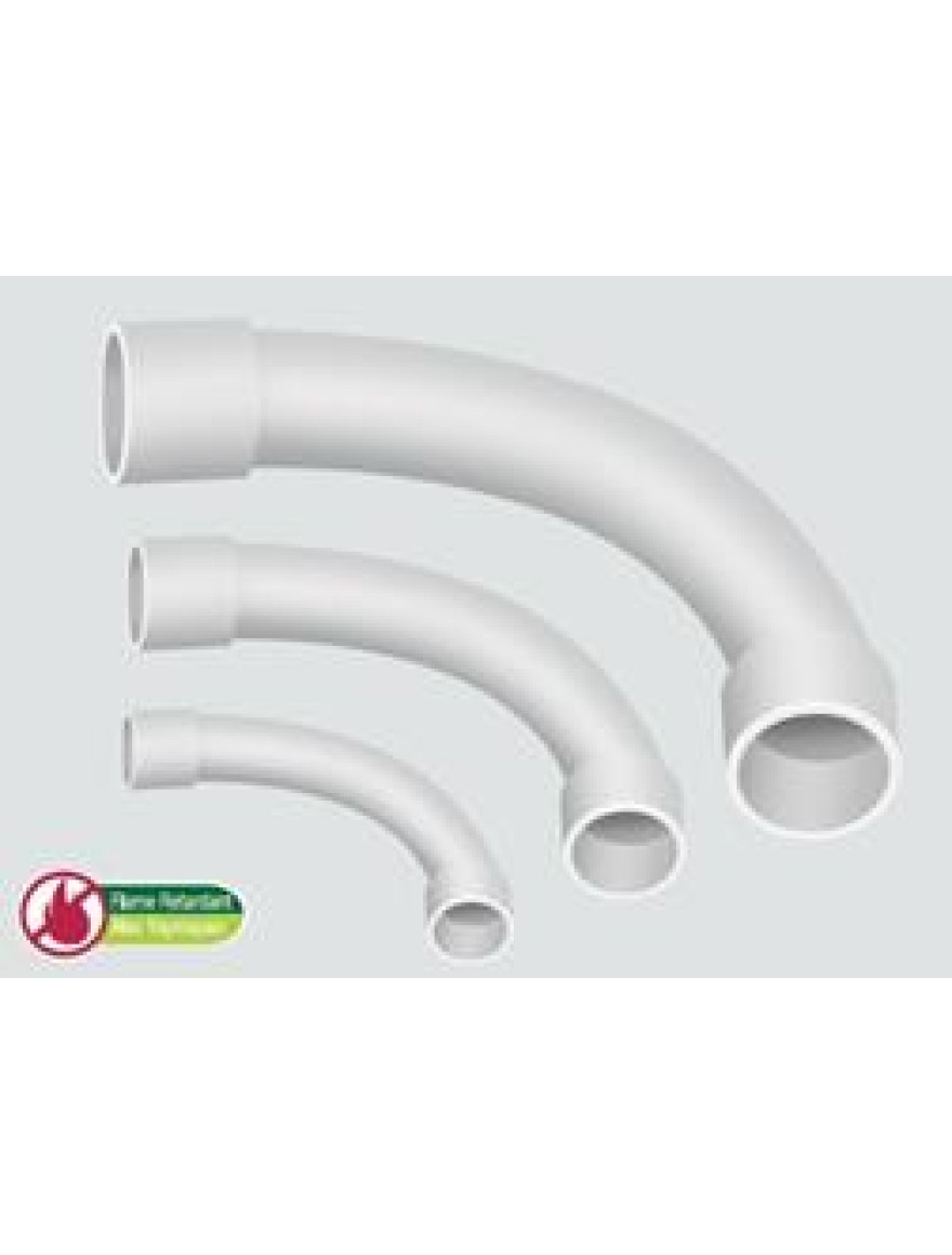 Cot pentru teava PVC 90° 32mm MUTLUSAN