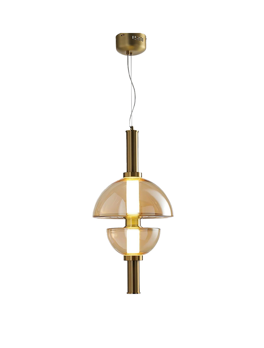 SuspensieLed FArolă 15W D30cm 1060Lm 3000K fume LUCEA