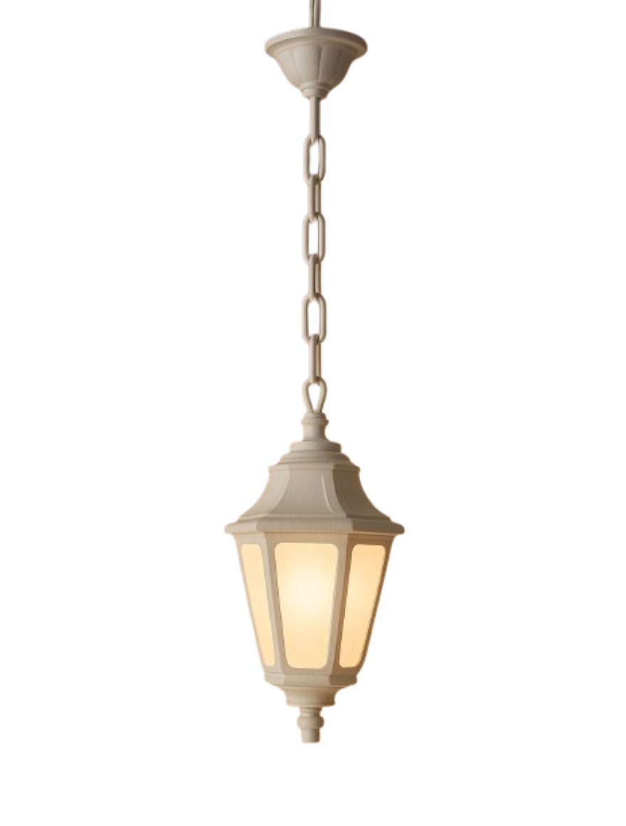 Set Corp de il. ANNA E27 TRANSP + suport SICHEM alb Fumagalli