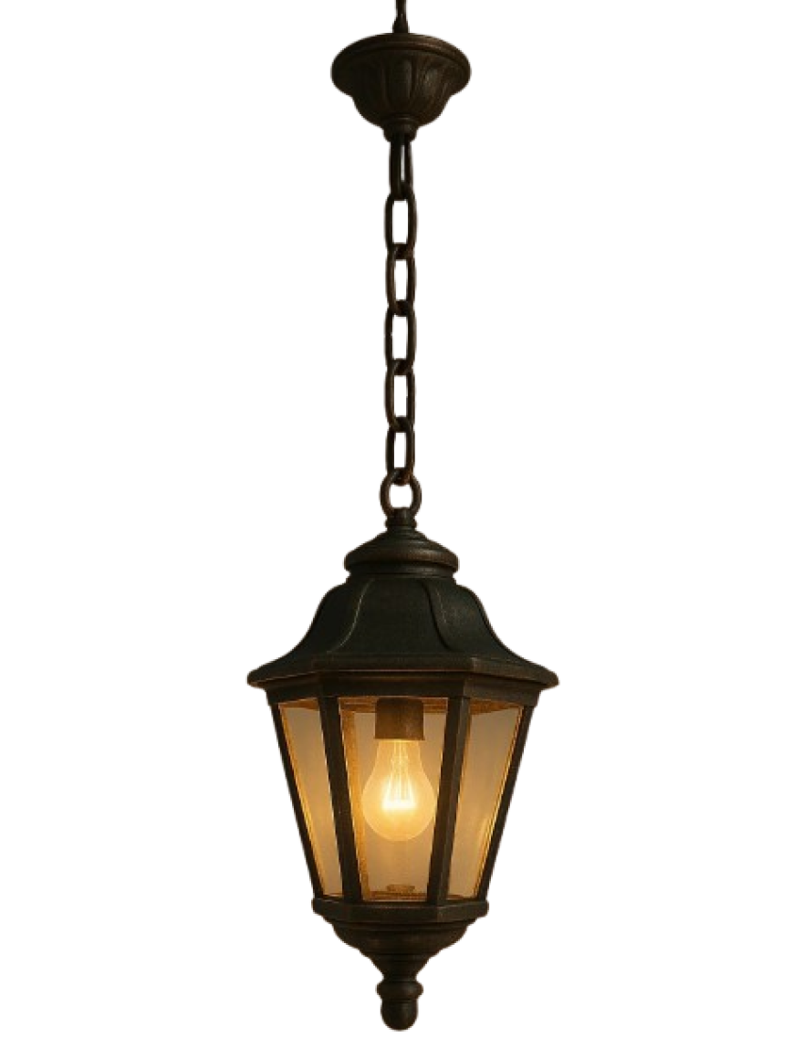 Set corp de il. ANNA E27 OPAL + suport SICHEM negru Fumagalli