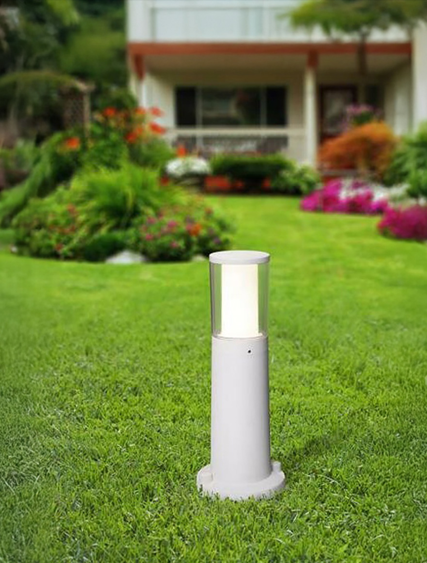 Corp de il. CARLO 400 sur transp. GU10 3,5W 2,7-4-6,5K stâlp 0.4M Fumagalli