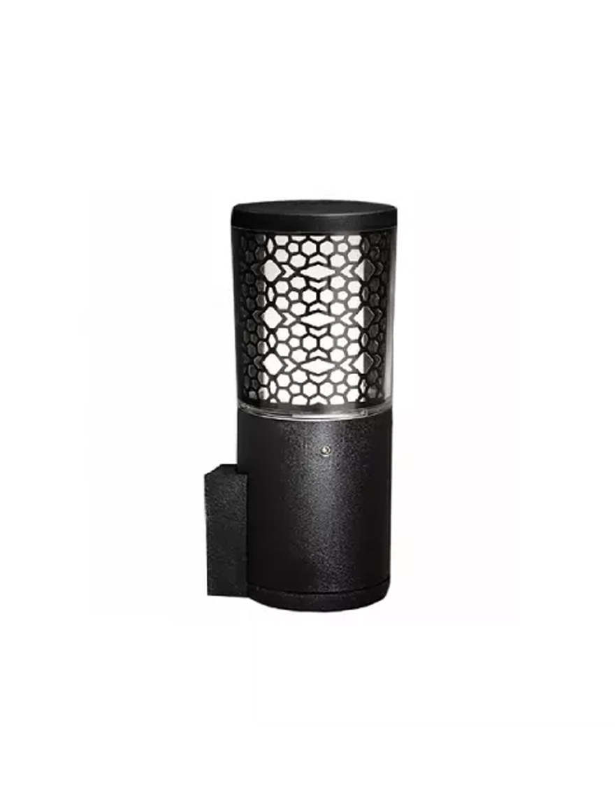 Corp de il. CARLO WALL DECO negru transp. GU10 3,5W 2,7-4-6,5K perete Fumagalli